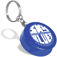 Sky Blues CD-opener keychain