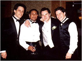 Sky Blues at Marc Keslow's wedding, June 2001