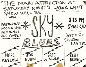 Sky Blues Scrapbook